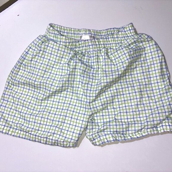 Cecil And Lou Other - Cecil and Lou Blue Green White Plaid Shorts size 7